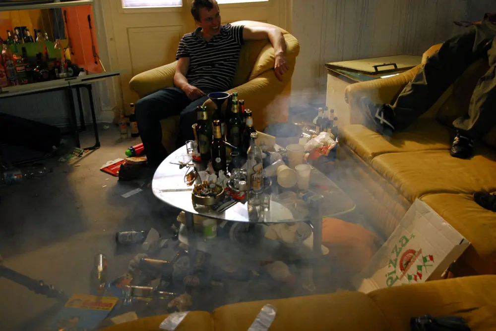 Bild vom Set des Films